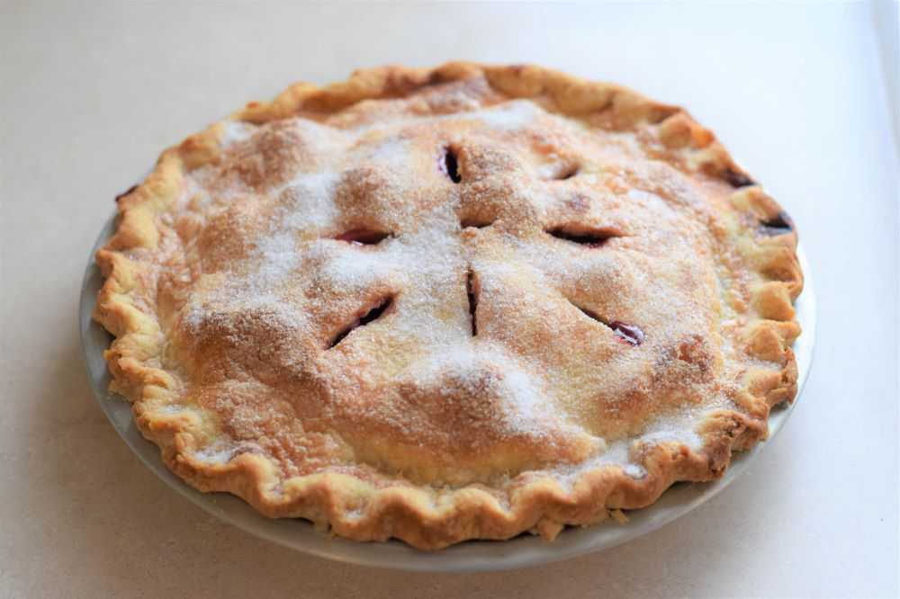 Blackberry pie